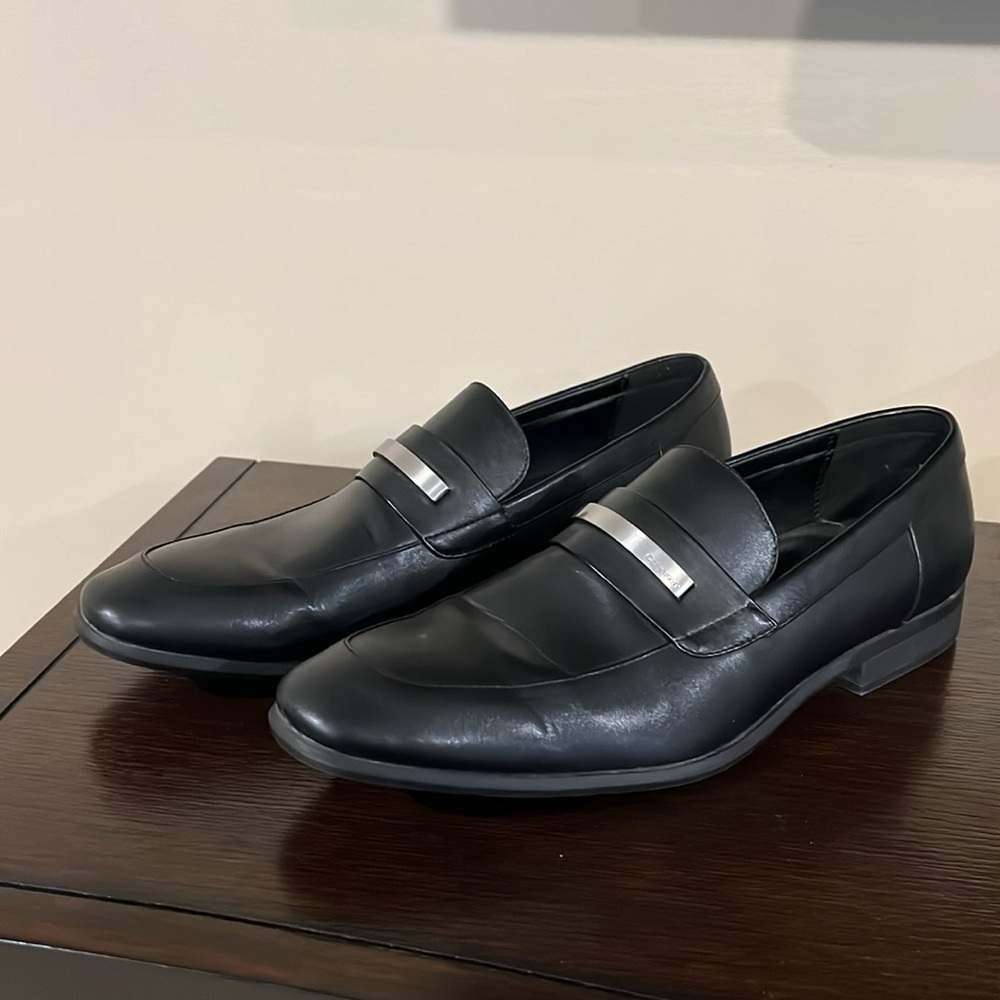 Men’s Black Calvin Klein Dress Shoes